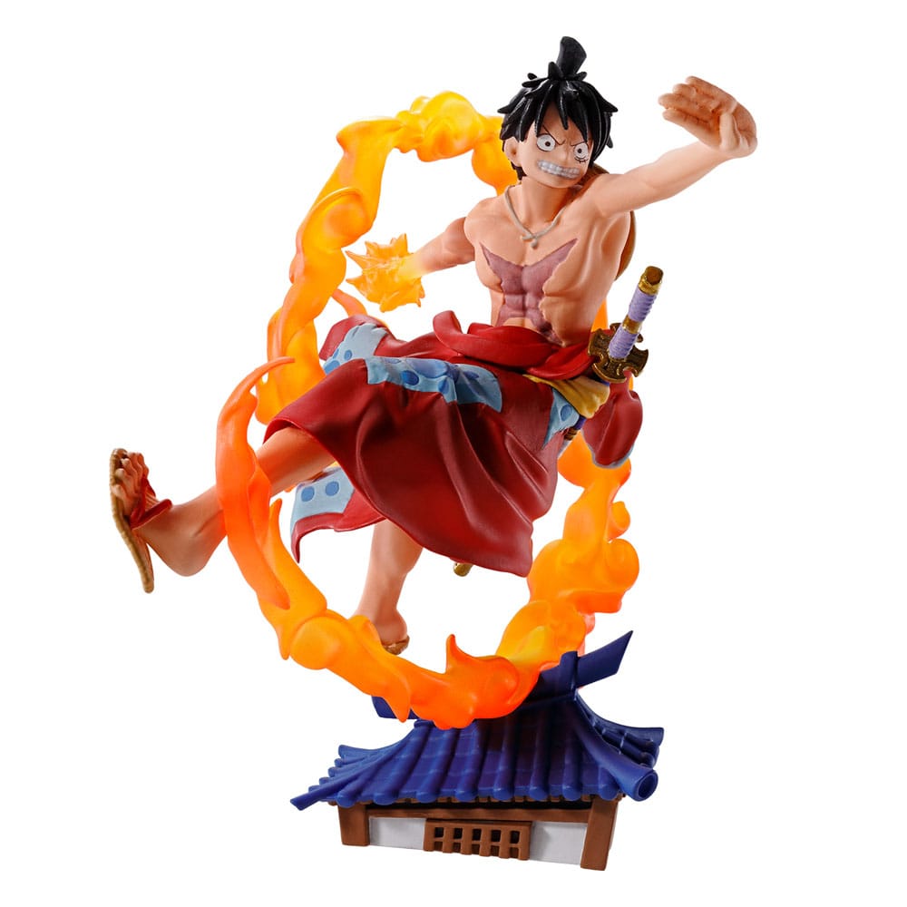 One Petitrama PVC Mini Statue logbox re Birth Wano Kuni Vol. 1 conjunto de 9 cm