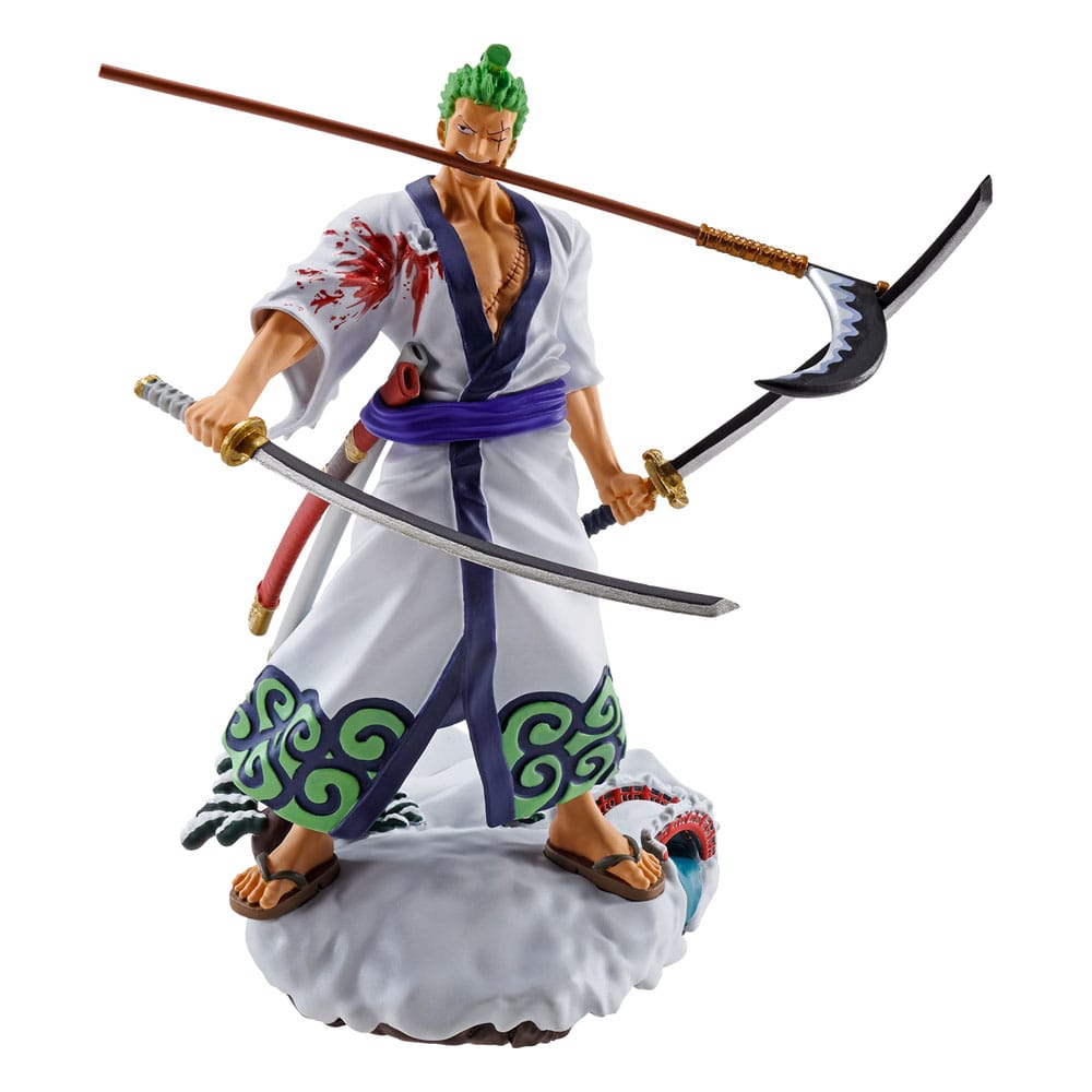 One Petitrama PVC Mini Statue logbox re Birth Wano Kuni Vol. 1 conjunto de 9 cm