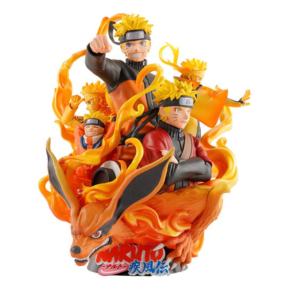 Naruto Shippuden Petitrama DX PVC Mini Estatua Naruto 01 15 cm