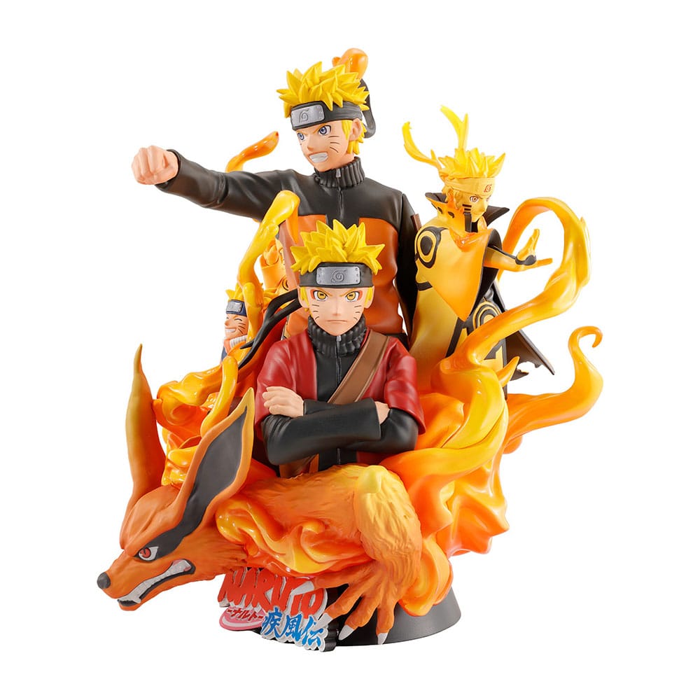 Naruto Shippuden Petitrama DX PVC Mini Estatua Naruto 01 15 cm