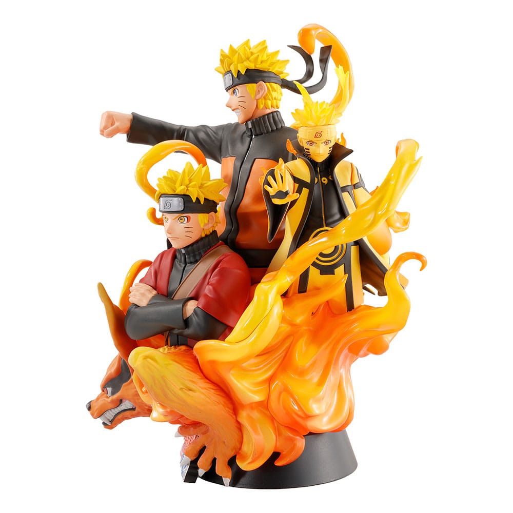 Naruto Shippuden Petitrama DX PVC Mini Estatua Naruto 01 15 cm