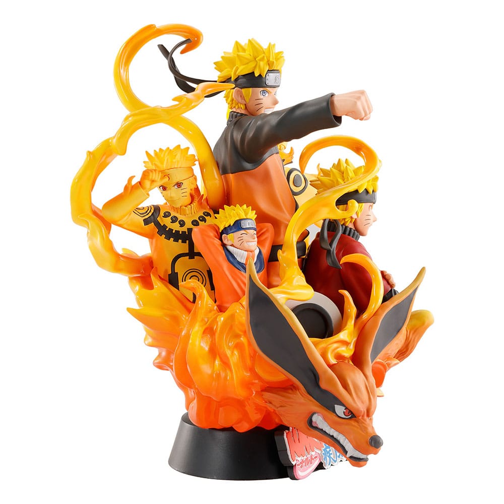 Naruto Shippuden Petitrama DX PVC Mini Estatua Naruto 01 15 cm