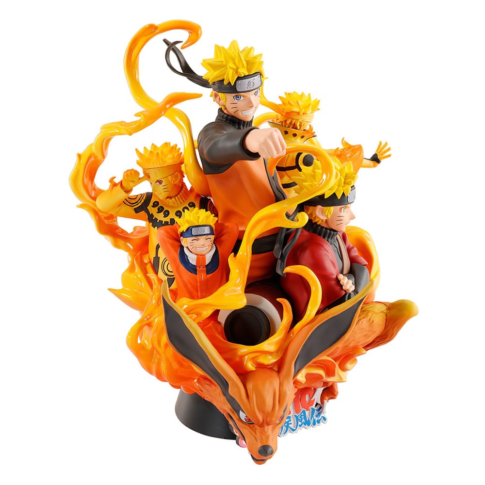 Naruto Shippuden Petitrama DX PVC Mini Estatua Naruto 01 15 cm