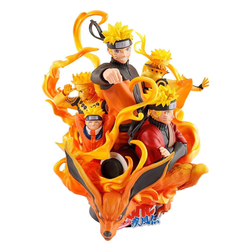 Naruto Shippuden Petitrama DX PVC Mini Estatua Naruto 01 15 cm