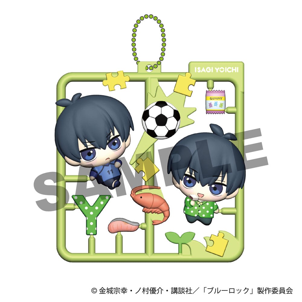 Blue Lock Plat Collection Keychain Assortment Vol. 1 (4)