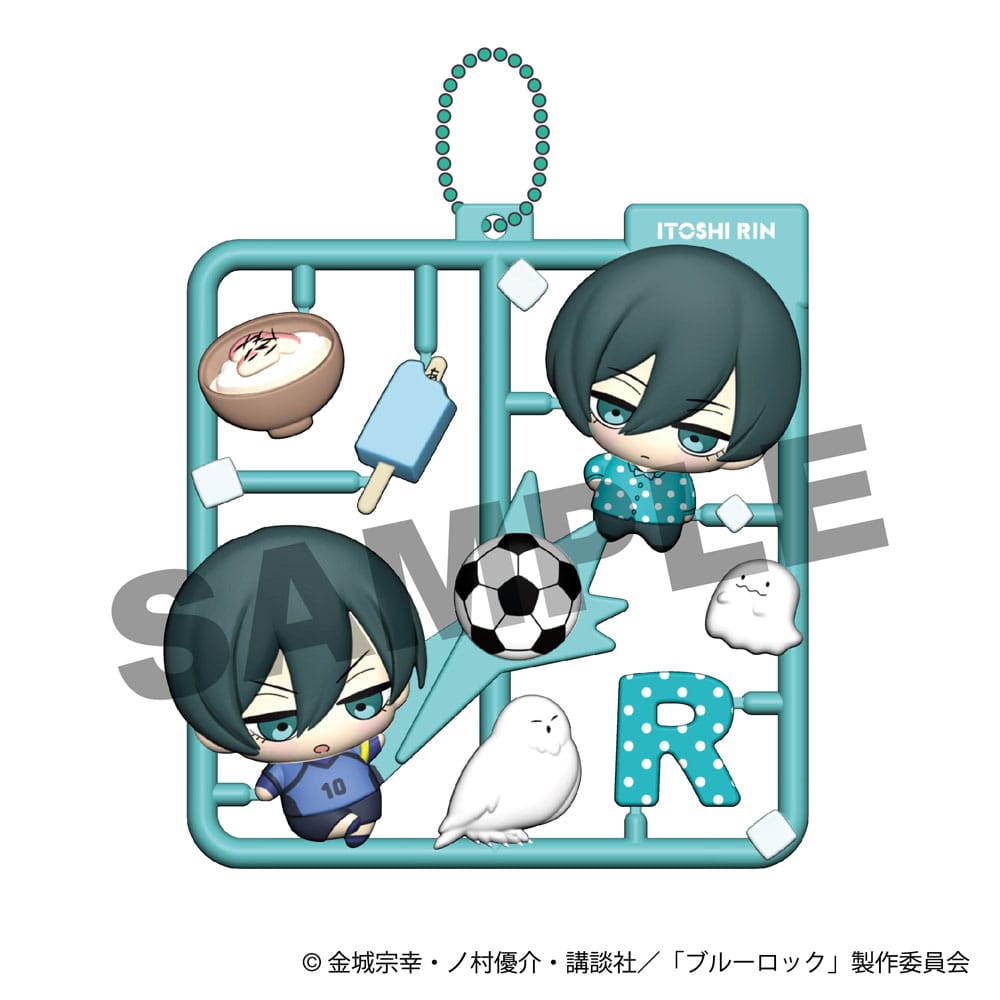 Blue Lock Plat Collection Keychain Assortment Vol. 1 (4)