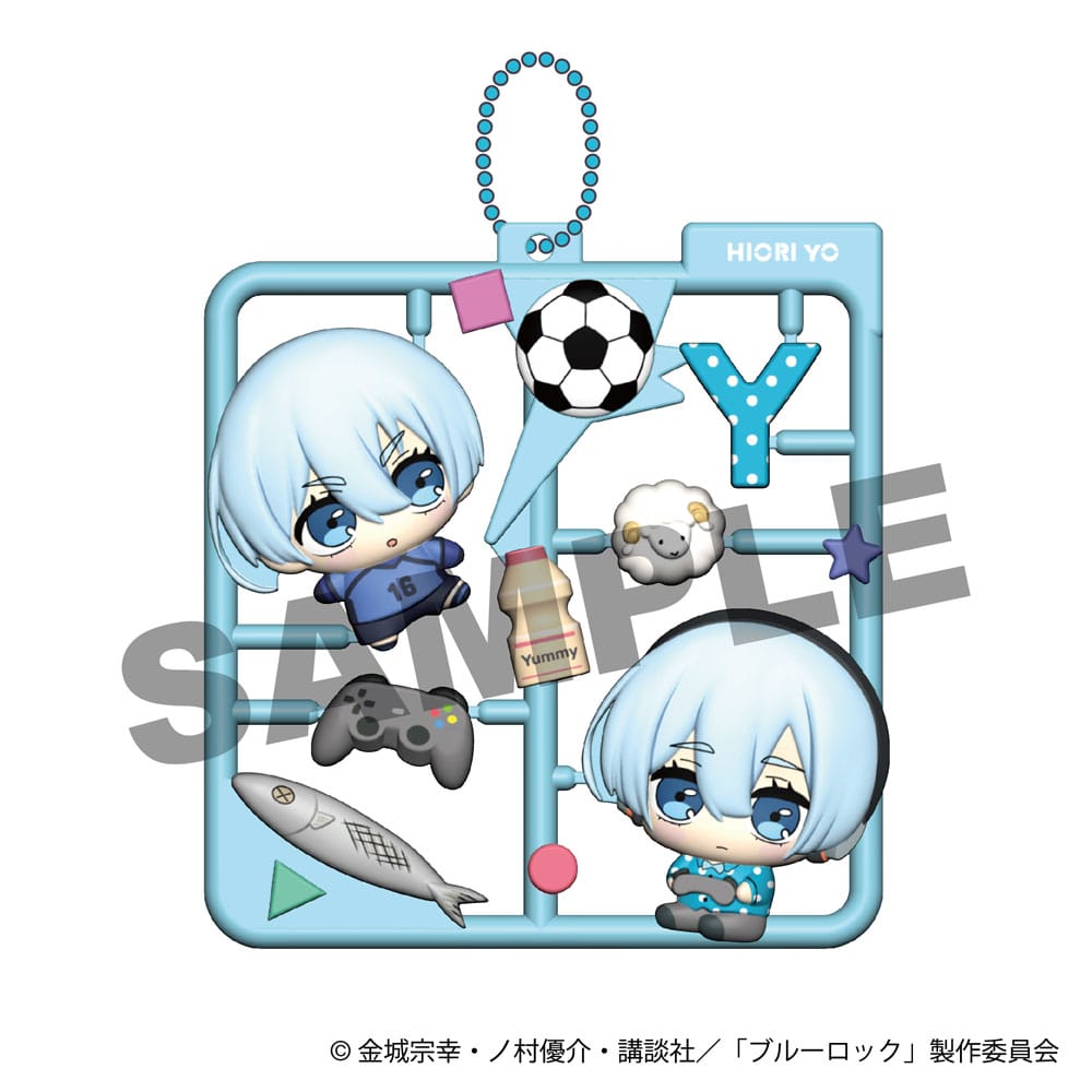 Blue Lock Plat Collection Keychain Assortment Vol. 1 (4)