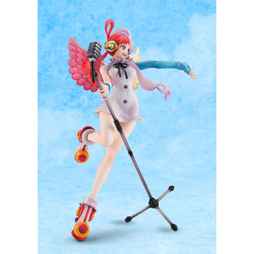 One Piece Red P.O.P PVC Estatua Diva del mundo Uta 23 cm