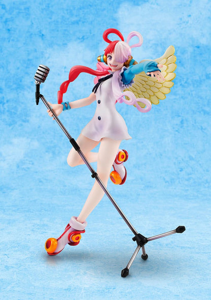 One Piece Red P.O.P PVC Estatua Diva del mundo Uta 23 cm