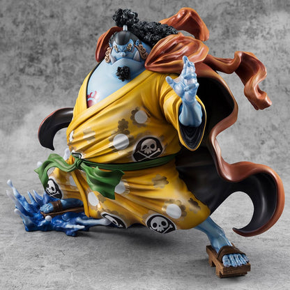 One Piece Retrato de Pirates Sa-Maximum PVC Statue Knight of the Sea Jinbe Limited Reimpresión 25 cm