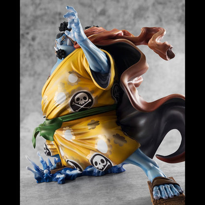 One Piece Retrato de Pirates Sa-Maximum PVC Statue Knight of the Sea Jinbe Limited Reimpresión 25 cm