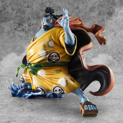 One Piece Retrato de Pirates Sa-Maximum PVC Statue Knight of the Sea Jinbe Limited Reimpresión 25 cm