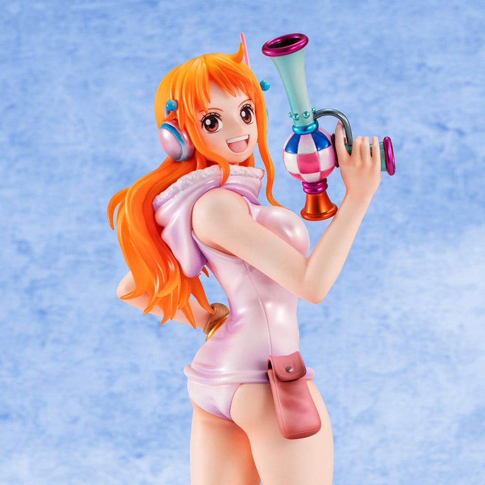 Estatua de PVC One Piece Retrato de Piratas Nami Historia Evolutiva 25 cm