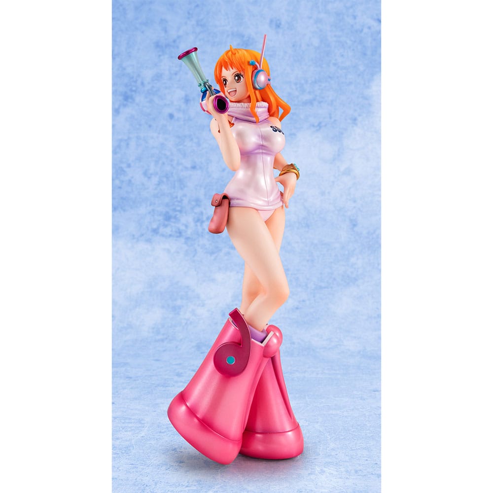 Estatua de PVC One Piece Retrato de Piratas Nami Historia Evolutiva 25 cm