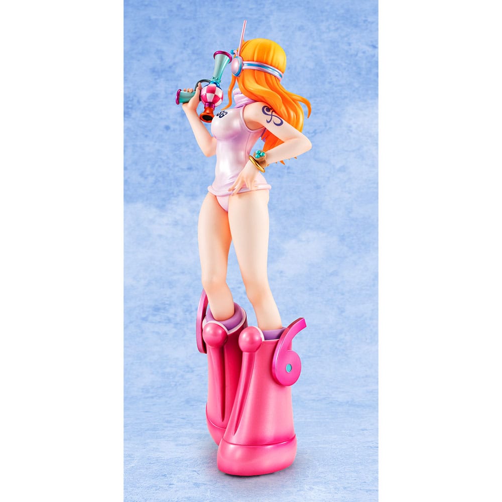 Estatua de PVC One Piece Retrato de Piratas Nami Historia Evolutiva 25 cm