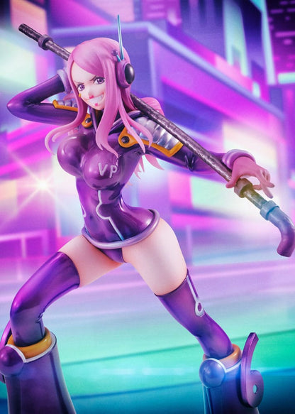 Retrato de una pieza de piratas Estatua de PVC Joyería Bonney Historia evolutiva 25 cm