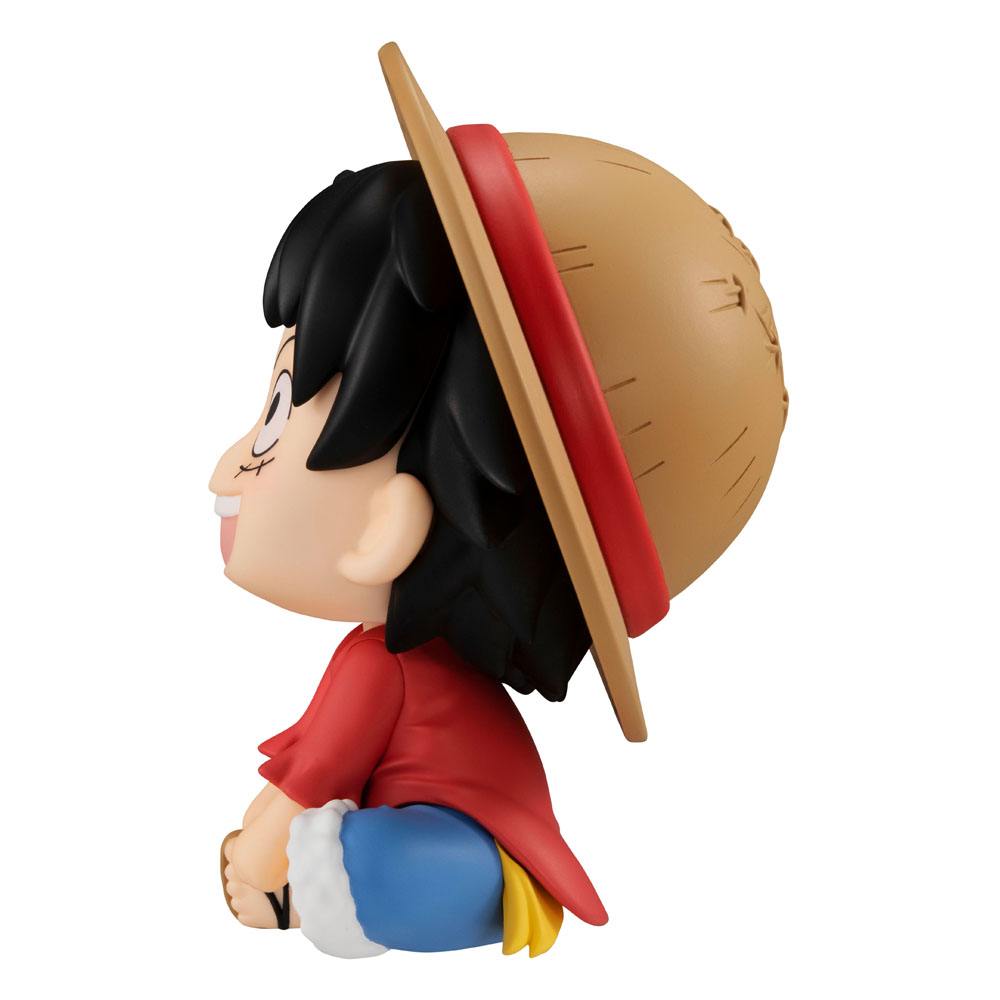 One Piece Busque el mono de la estatua de PVC D. Luffy 11 cm