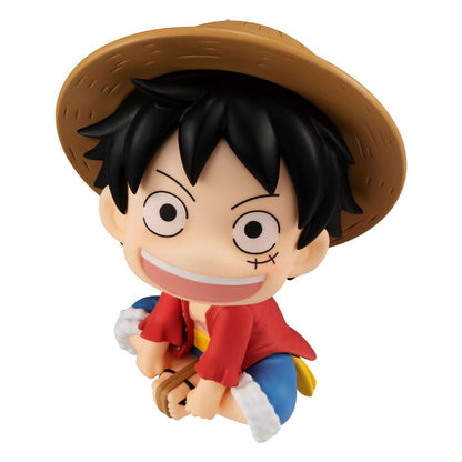 One Piece Busque el mono de la estatua de PVC D. Luffy 11 cm