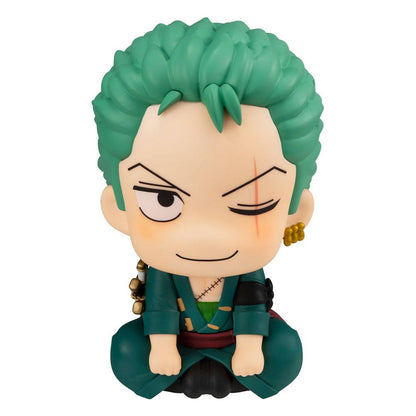 One Piece Busque la estatua de PVC Roronoa Zoro 11 cm