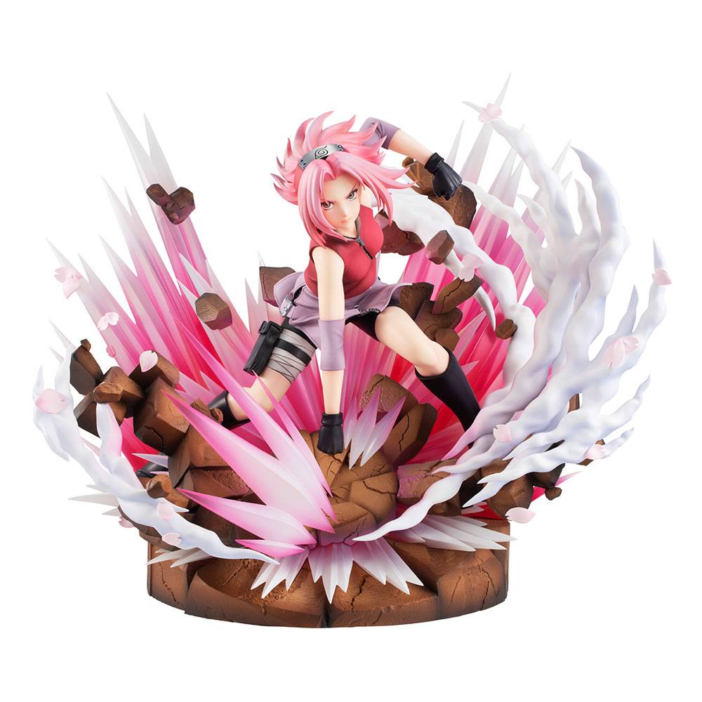 Naruto Gals PVC Statue DX Haruno Sakura version 3 27 cm