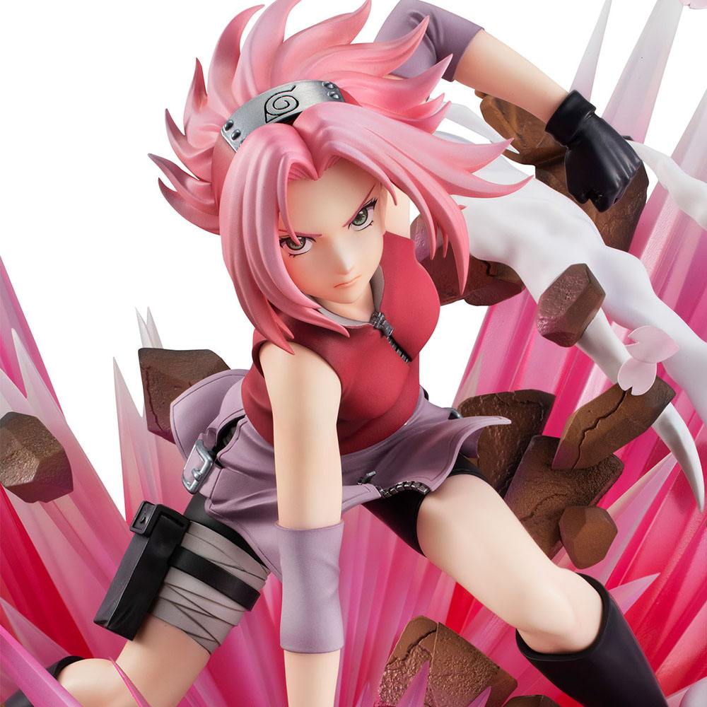 Naruto Gals PVC Statue DX Haruno Sakura version 3 27 cm