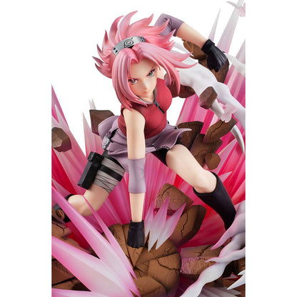 Naruto Gals PVC Statue DX Haruno Sakura version 3 27 cm