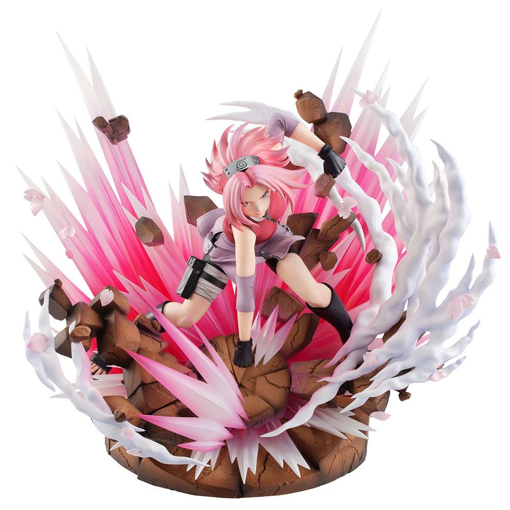 Naruto Gals PVC Statue DX Haruno Sakura version 3 27 cm