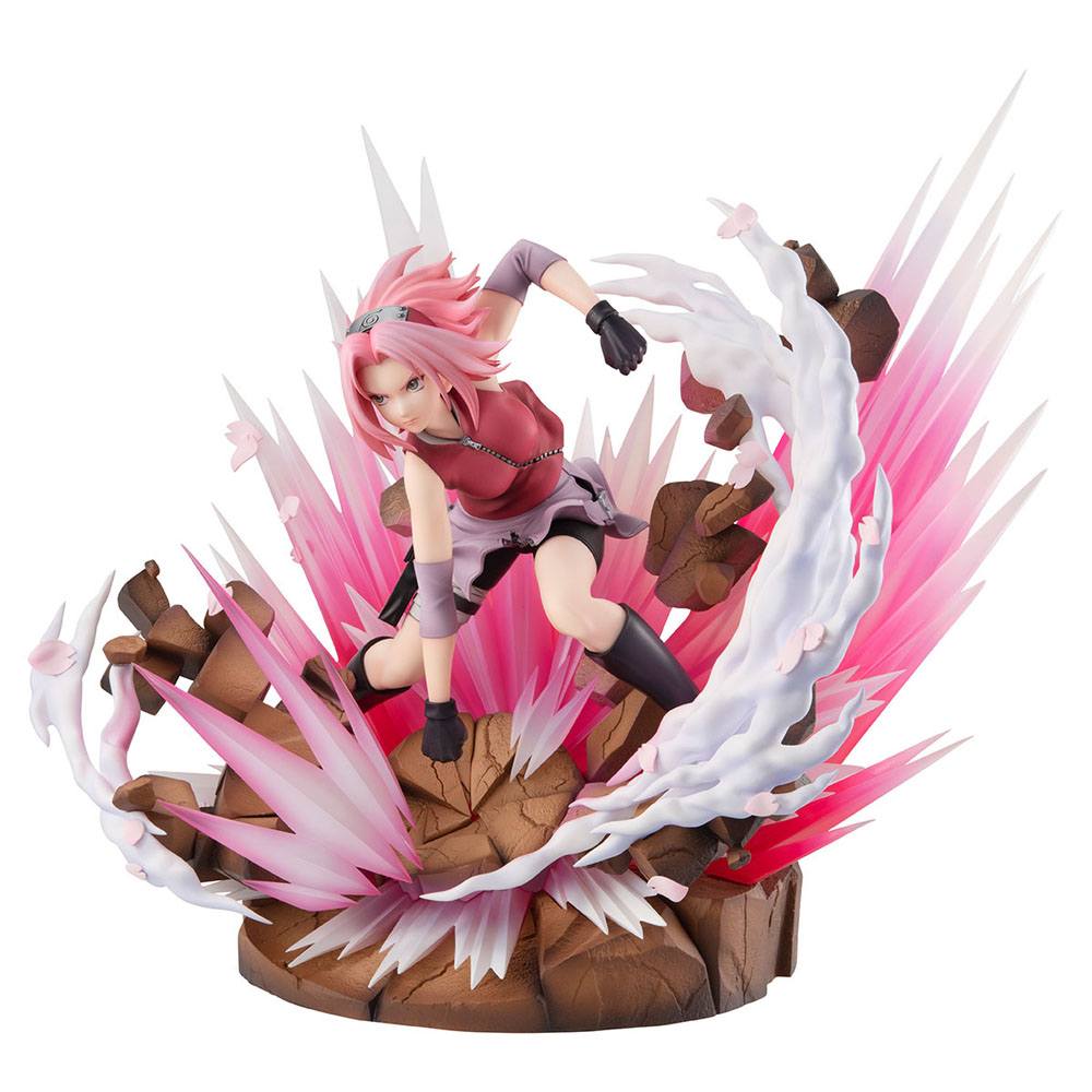 Naruto Gals PVC Statue DX Haruno Sakura version 3 27 cm