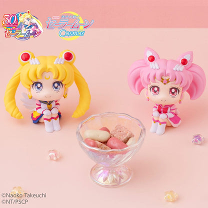 Sailor Moon Cosmos The Movie Look Busque estatuas de PVC Eternal Sailor Moon y Eternal Sailor Chibi Moon Ltd Ver. 11 cm