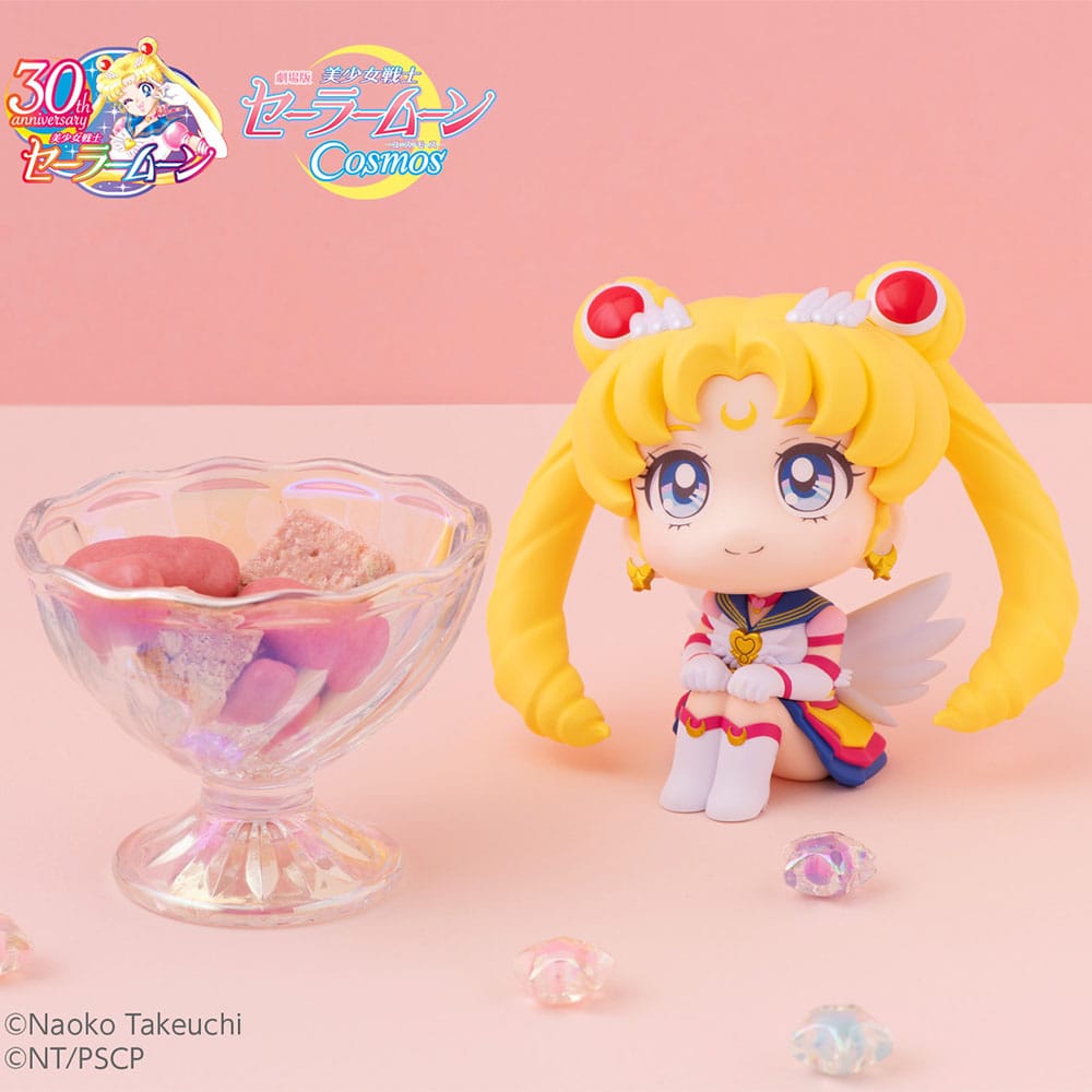 Sailor Moon Cosmos The Movie Look Busque estatuas de PVC Eternal Sailor Moon y Eternal Sailor Chibi Moon Ltd Ver. 11 cm