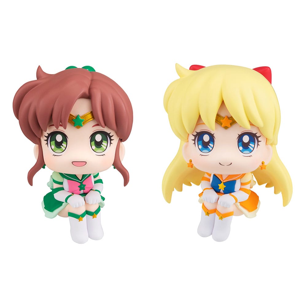 Sailor Moon Mire Up Statue de PVC Sailor Eternal Júpiter y Eternal Sailor Venus 11 cm