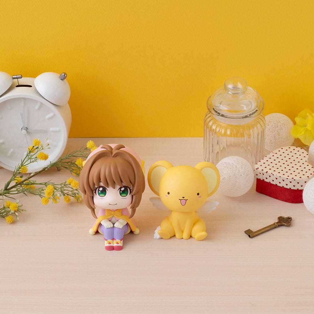 Cardcaptor Sakura Slå upp PVC-statyn Sakura Kinomoto med Kero-chan 11 cm