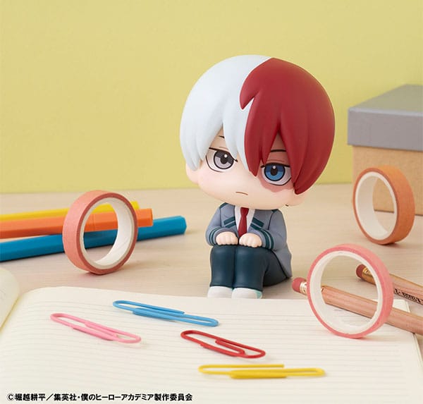 Min helt akademia ser op pvc statue shoto todoroki 11 cm