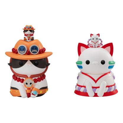 One Piece Mega Cat Project Nyanto! De Big Nyan Piece Series Trading Figure Yamato 10 cm