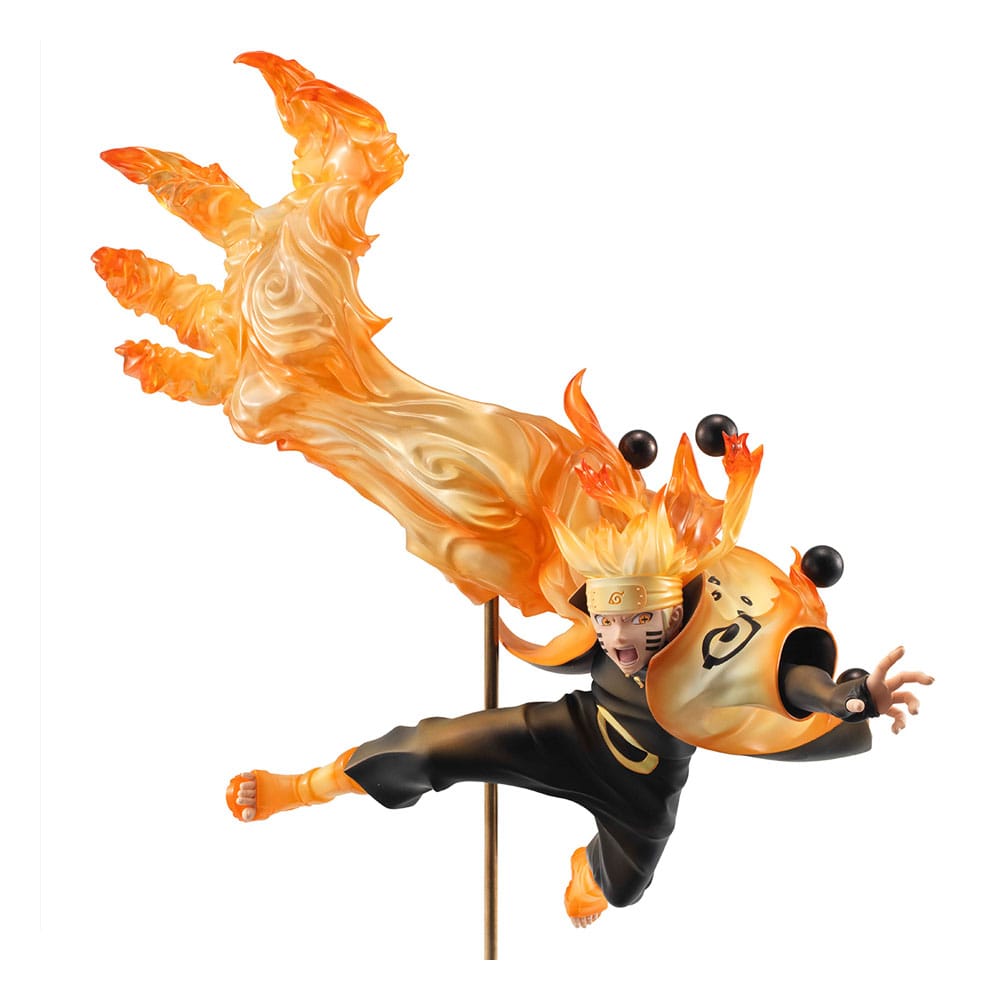 Naruto Shippuden G.E.M. Serie PVC -staty 1/8 Naruto Uzumaki Six Paths Sage Mode 15th Anniversary Ver. 29 cm