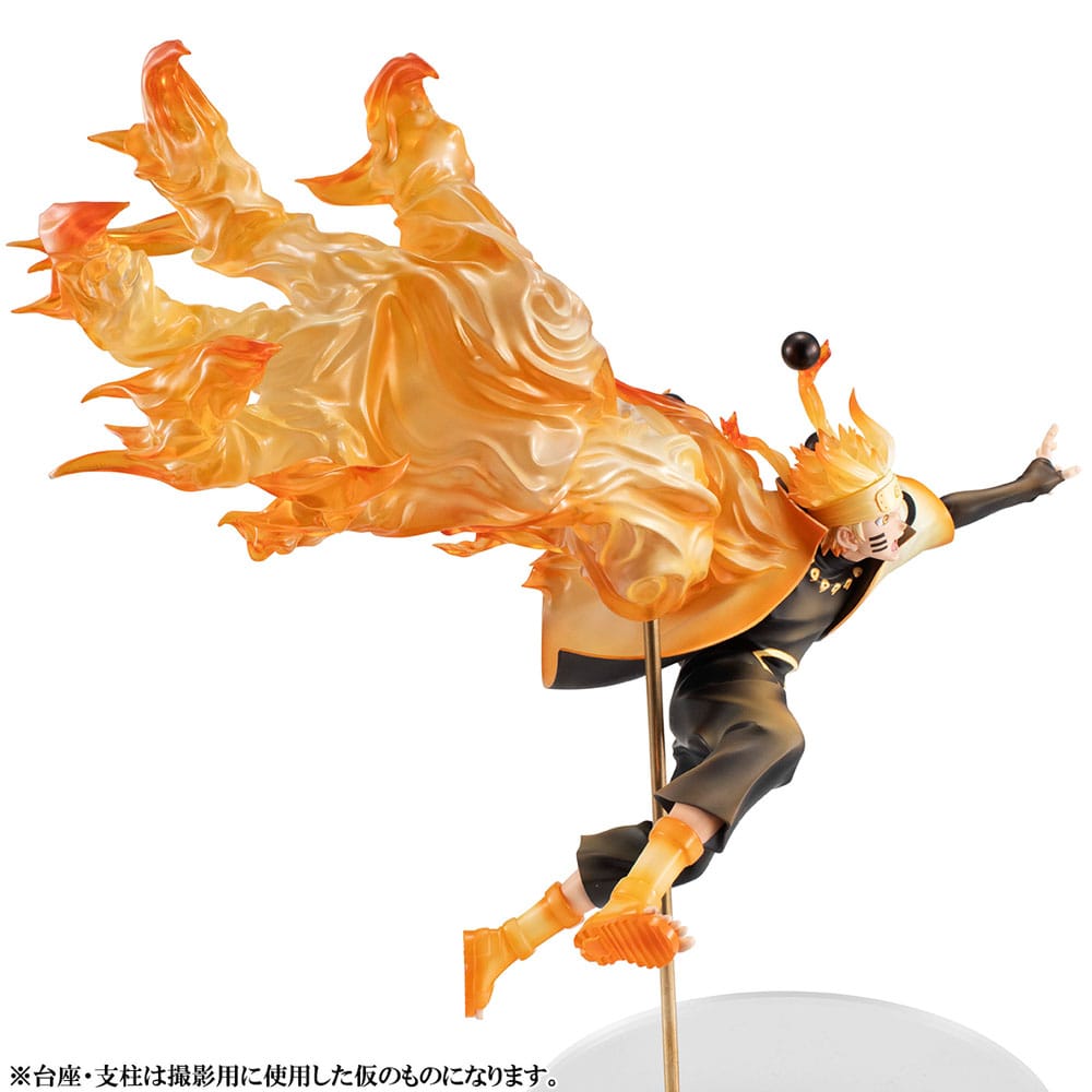 Naruto Shippuden G.E.M. Serie PVC -staty 1/8 Naruto Uzumaki Six Paths Sage Mode 15th Anniversary Ver. 29 cm