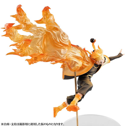 Naruto Shippuden G.E.M. Serie PVC -staty 1/8 Naruto Uzumaki Six Paths Sage Mode 15th Anniversary Ver. 29 cm