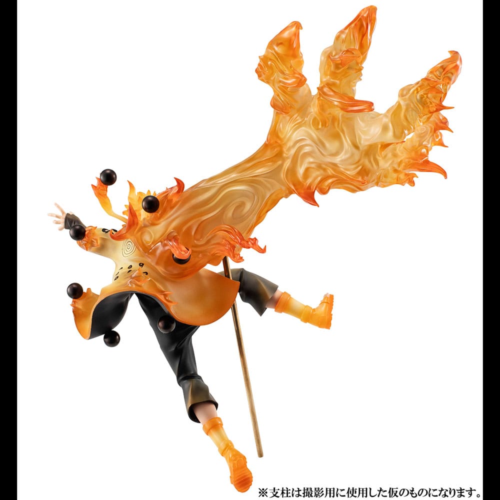 Naruto Shippuden G.E.M. Serie PVC -staty 1/8 Naruto Uzumaki Six Paths Sage Mode 15th Anniversary Ver. 29 cm