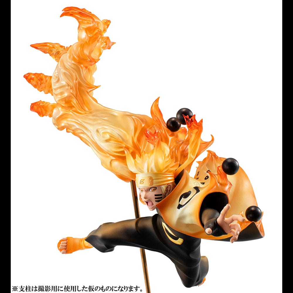 Naruto Shippuden G.E.M. Serie PVC -staty 1/8 Naruto Uzumaki Six Paths Sage Mode 15th Anniversary Ver. 29 cm