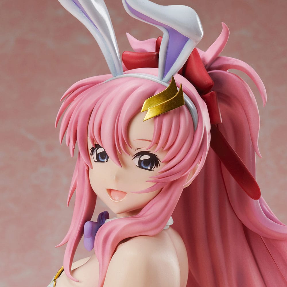 Mobiler Anzug Gundam Seed B-Stil PVC Statue Lacus Clyne nackte Beine Bunny Ver. 29 cm