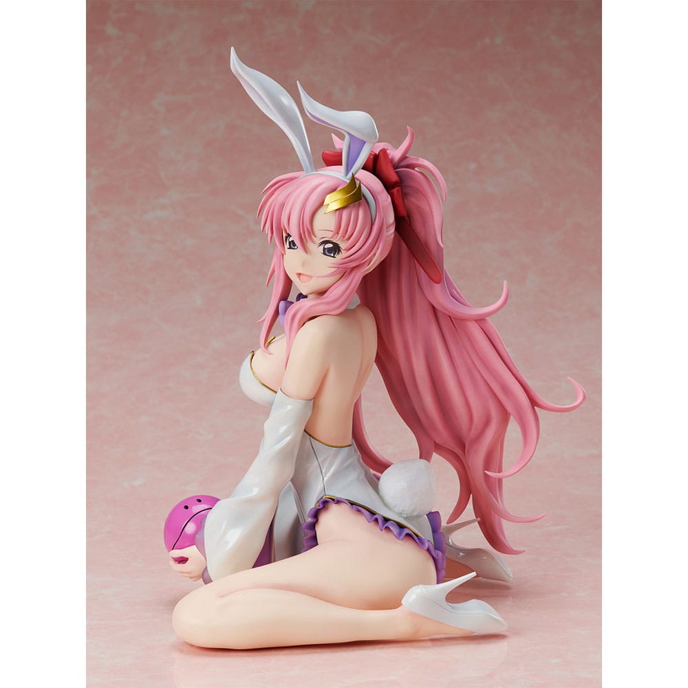 Mobil takım elbise gundam tohumu B tarzı pvc heykel lacus clyne çıplak bacaklar tavşan ver. 29 cm