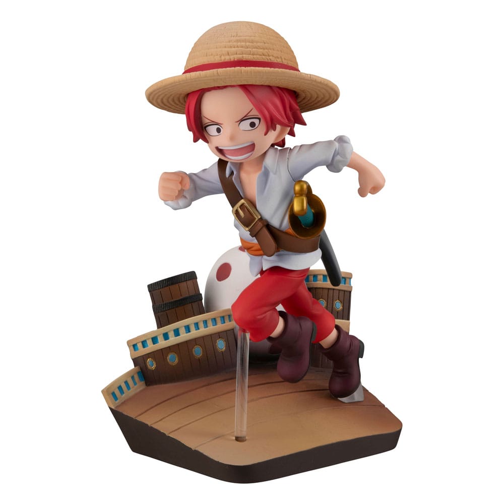 Una pieza G.E.M. Serie Estatua de PVC ¡Shanks Run! ¡Correr! ¡Correr! 13cm