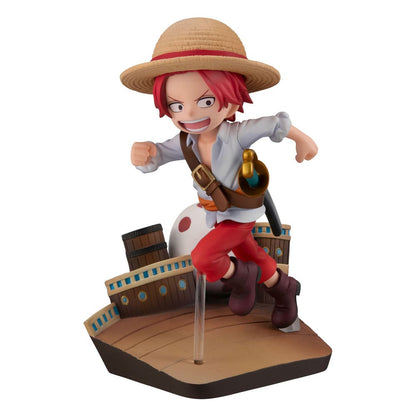 Una pieza G.E.M. Serie Estatua de PVC ¡Shanks Run! ¡Correr! ¡Correr! 13cm
