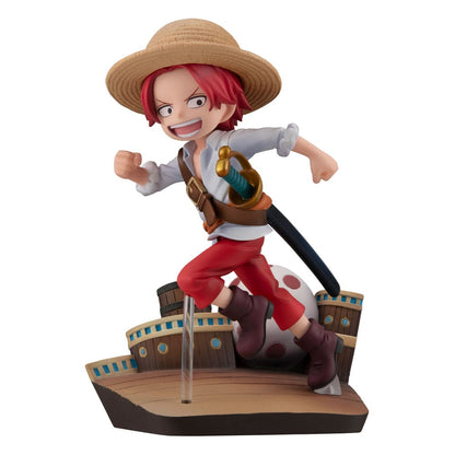 Una pieza G.E.M. Serie Estatua de PVC ¡Shanks Run! ¡Correr! ¡Correr! 13cm