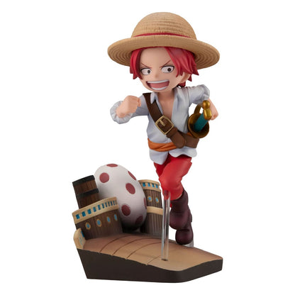 Una pieza G.E.M. Serie Estatua de PVC ¡Shanks Run! ¡Correr! ¡Correr! 13cm