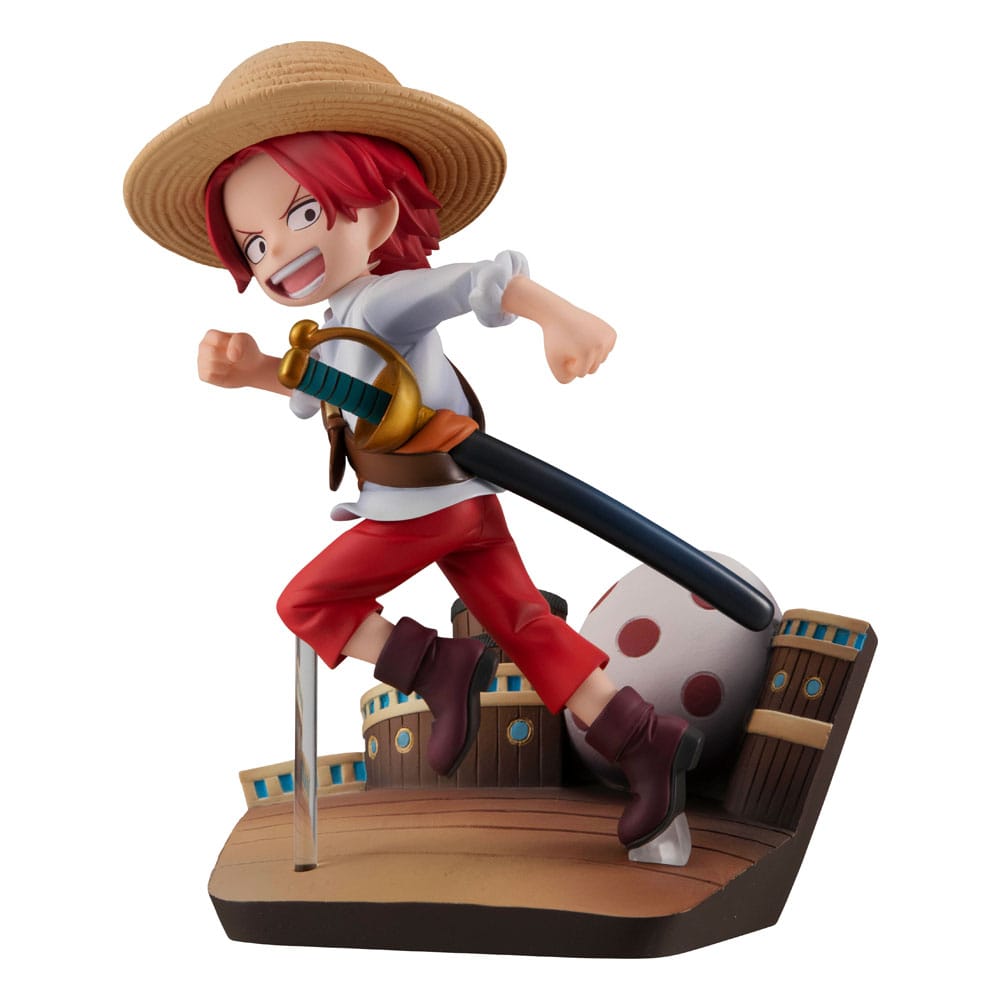Una pieza G.E.M. Serie Estatua de PVC ¡Shanks Run! ¡Correr! ¡Correr! 13cm