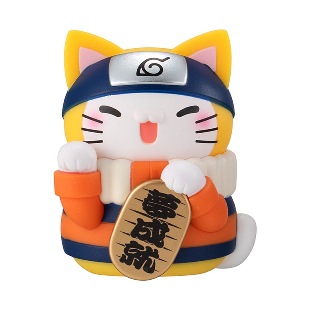 Naruto-Nyaruto! Mega Cat Project Trading Figures Wenkt nog een keer het kattenfortuin 7 cm Asst. (6)