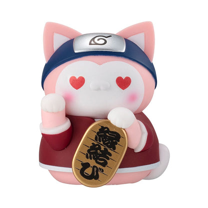 Naruto-Nyaruto! Mega Cat Project Trading Figures Wenkt nog een keer het kattenfortuin 7 cm Asst. (6)