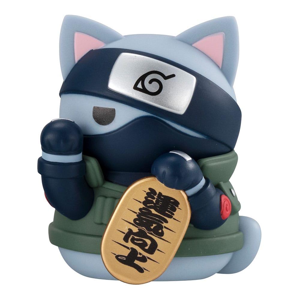 Naruto-Nyaruto! Mega Cat Project Trading Figures Wenkt nog een keer het kattenfortuin 7 cm Asst. (6)