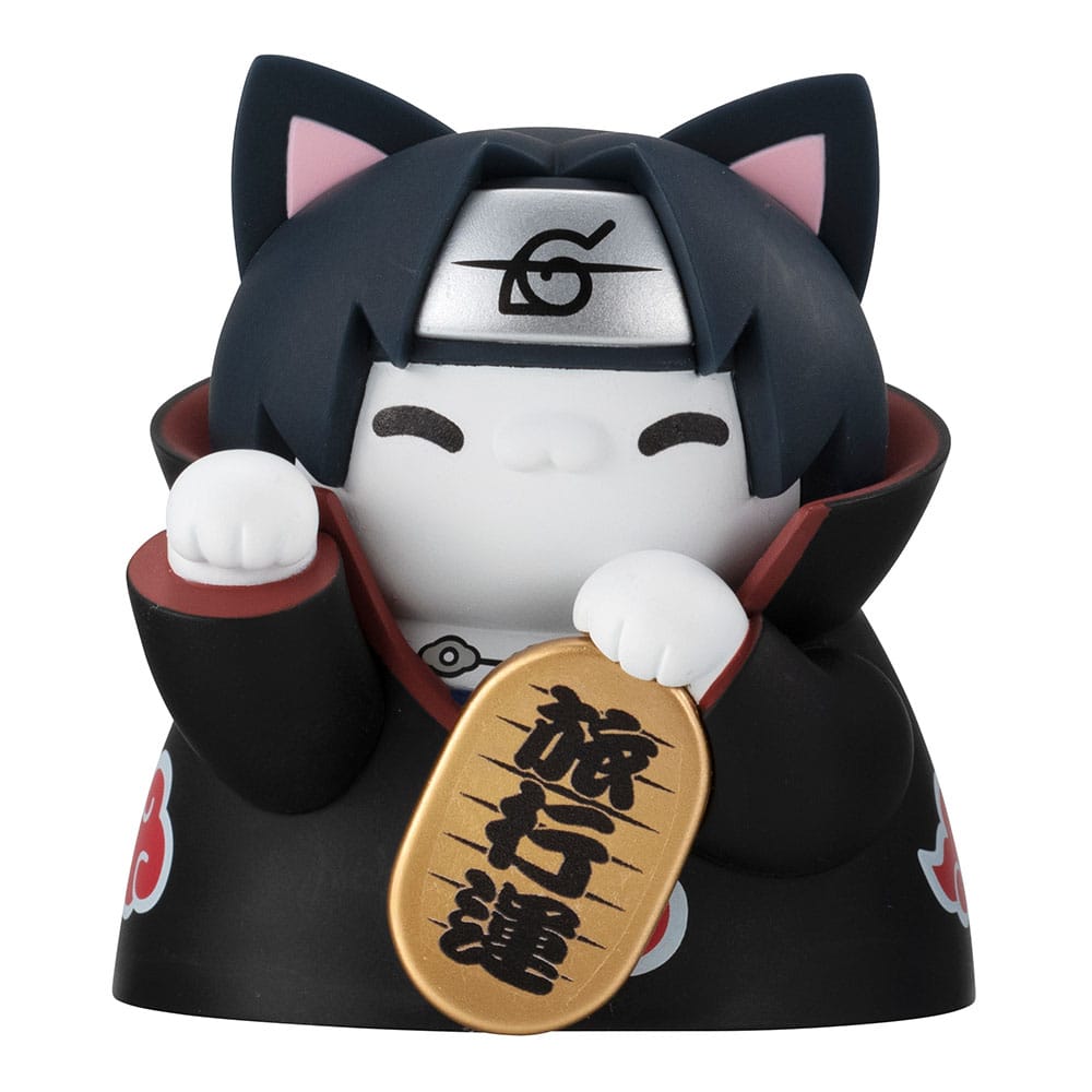 Naruto-Nyaruto! Mega Cat Project Trading Figures Wenkt nog een keer het kattenfortuin 7 cm Asst. (6)